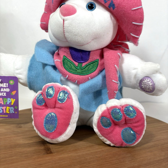 Dan Dee Animated Musical Go "Happy Hopster" Plush Bunny 13" Sing Dance Easter - Picture 5 of 13